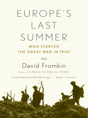 Europe's Last Summer - ebook
